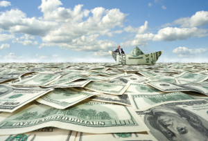 Boat Made Of Money