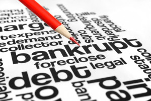 Bankruptcy Word Graphic